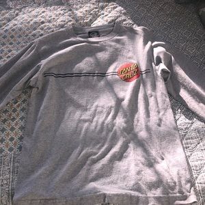 Long sleeve santa cruz shirt